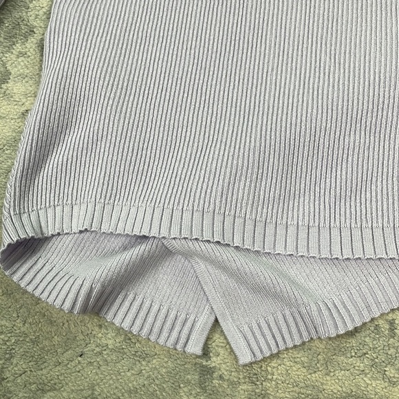 NWT Lululemon Wrap It Back Sweater Cashmere Blend Reversible Lavender Purple 8 - Picture 8 of 12